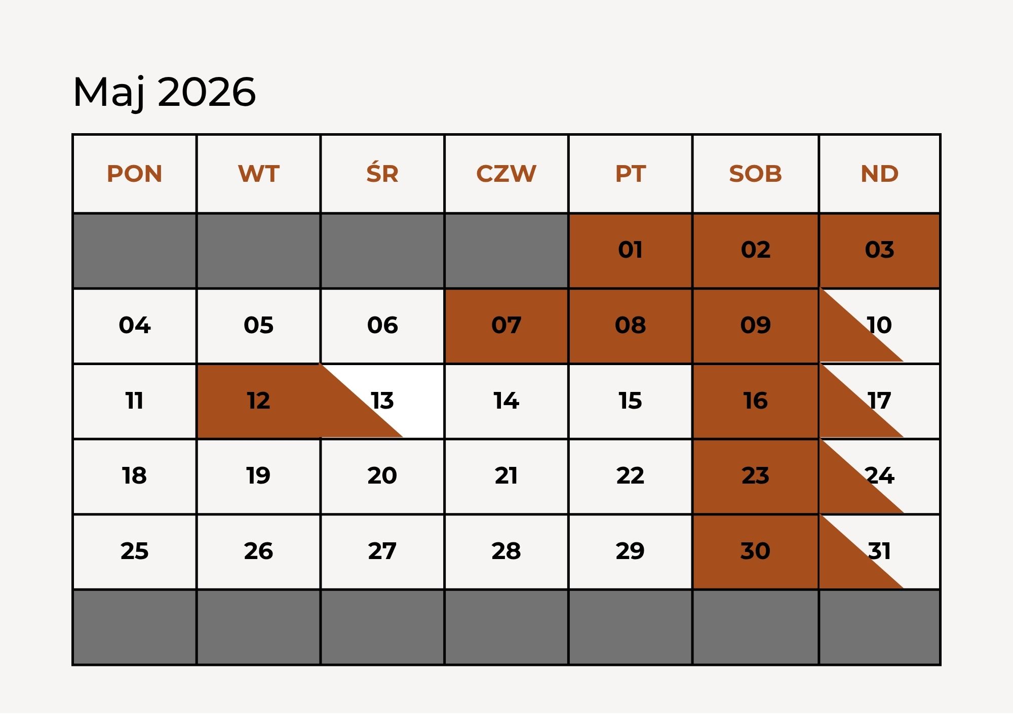 kalendarz Lawendowy Wypas